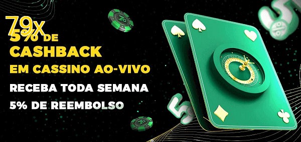 Promoções do cassino ao Vivo 79x